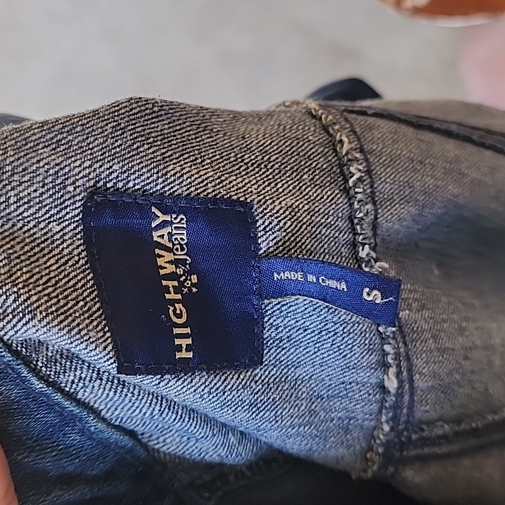 Highway Jeans Denim Jacket(Size small used - Picture 7 of 7